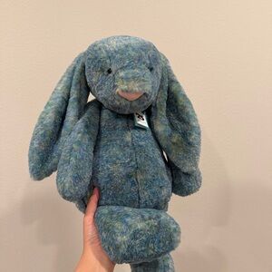 Jellycat Bashful Luxe Bunny Azure, Huge
20.1in x 8.3in x 4.7in